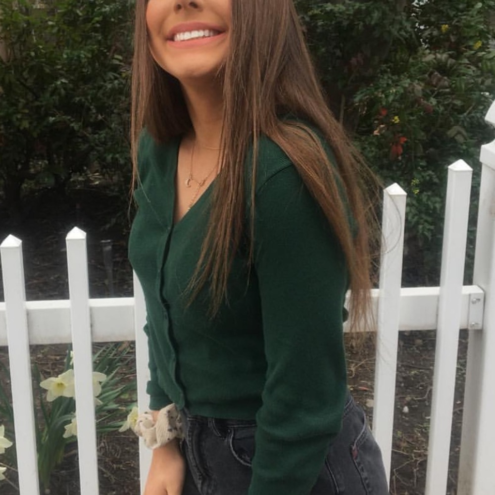 green brandy Melville top!!